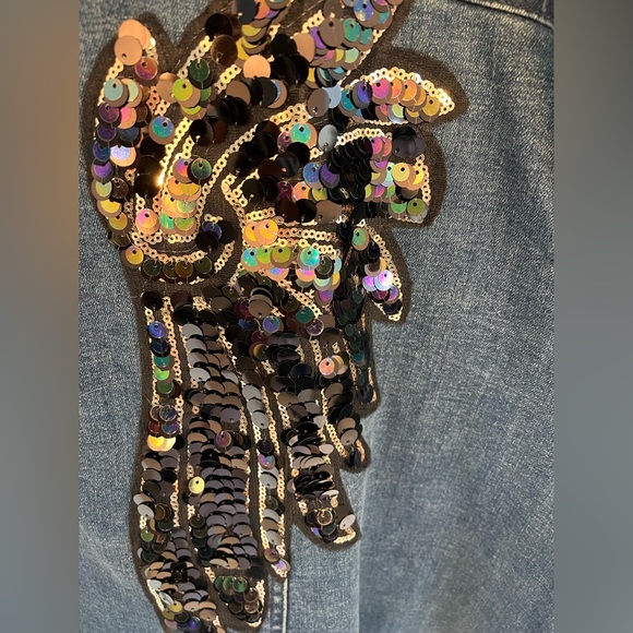 Jean angel wing jacket - Picture 5 of 7